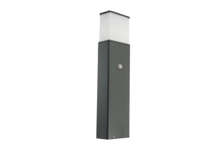 Lampa ogrodowa 9W LED BERGMEN Vergo SE z czujnikiem ruchu i zmierzchu