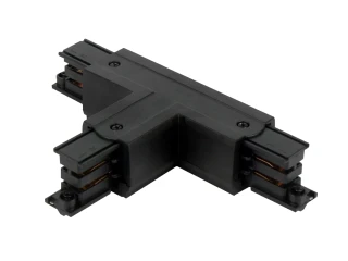 Łącznik T do szynoprzewodu prawy czarny z zasilaniem LUMICANTO LED LINE SKU 210738