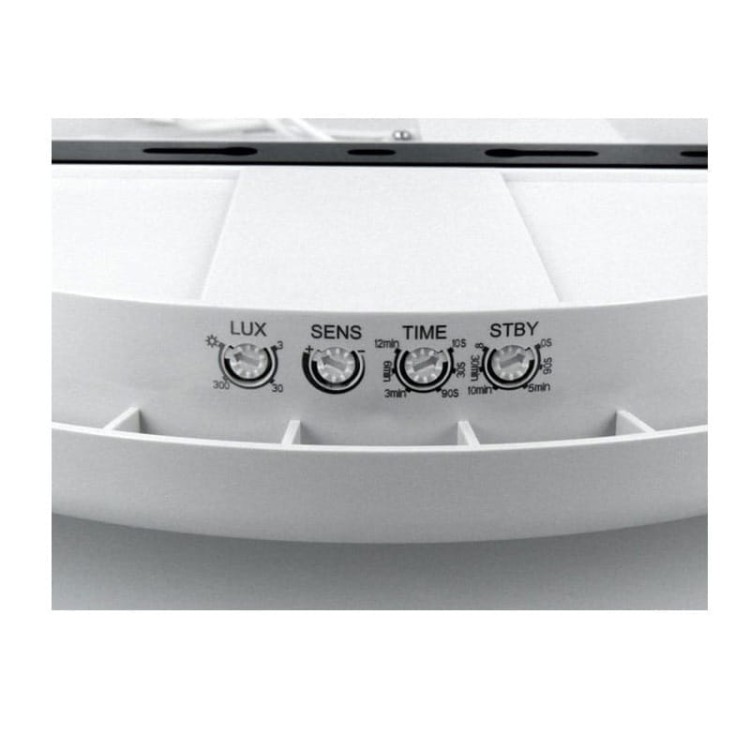 Plafon 16W 4000K z czujnikiem LED Line LUNAR IP65 okrągły ustawienia czujnika