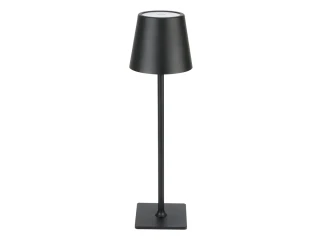 Lampa stołowa 3.5W 400lm CCT LED LINE TAZA 2x2000mAh czarna SKU 203853-II przód.webp