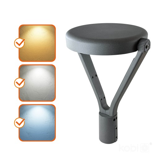 Lampa parkowa LED NEXPARK G2 30W-40W-60W 3CCT IP66 barwy światła