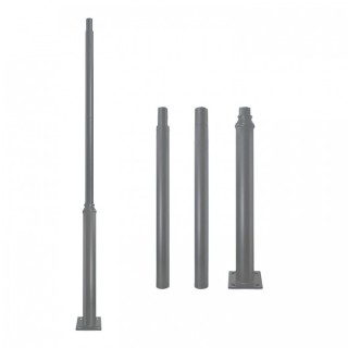 Słup oświetleniowy składany BASE SV 3m Fi 60 mm szary Kobi SKU 004429