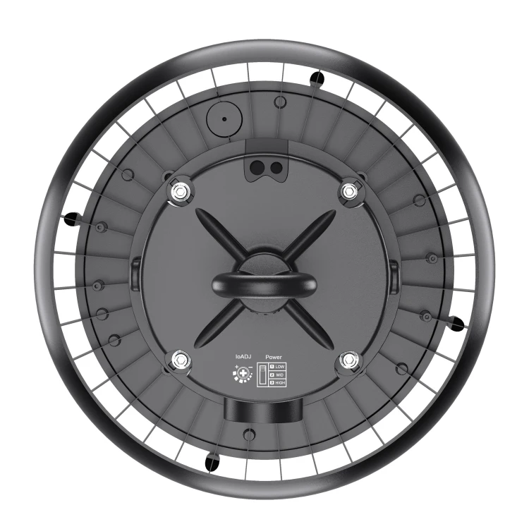 Lampa high bay LED 70-100W 4000K PULSARI NEXA 1-10V widok z góry