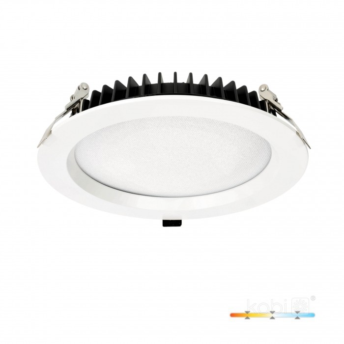 Downlight LED NEXEYE 30W 3CCT IP44 Kobi Pro Ø228 mm SKU 004654