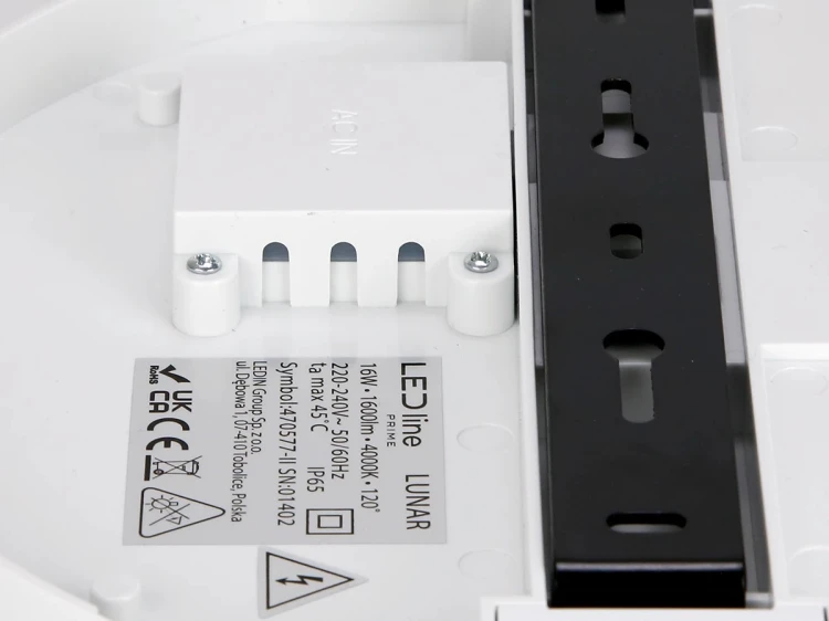 Plafoniera 16W 4000K LED Line LUNAR IP65 okrągły