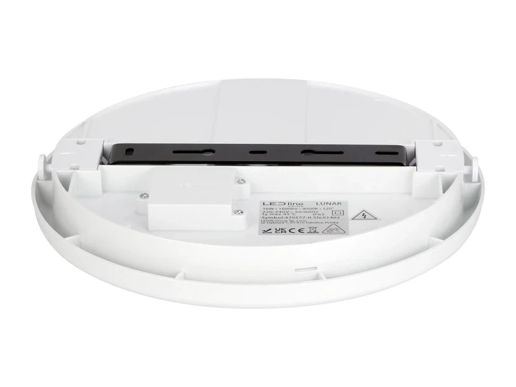 Plafon 16W 4000K LED Line LUNAR IP65 okrągły widok od góry