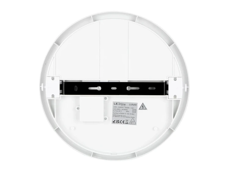 Plafon 22W 4000K LED Line LUNAR IP65 okrągły widok od góry
