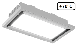 Lampa przemysłowa zwieszana 190W MILOO LED DRAGON L +70ºC