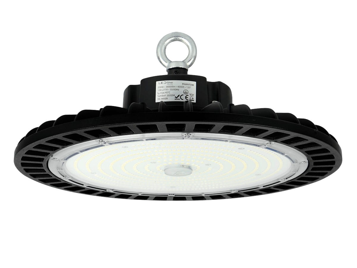 Lampa high bay 200W 4000K LED Line PHANTOM 190 90°