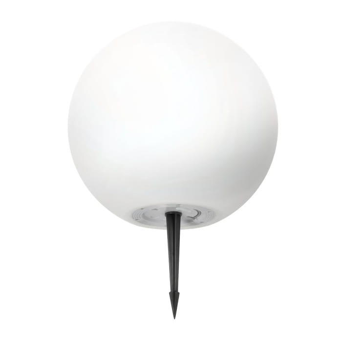 Solarna lampa ogrodowa LED Kula 40 cm 3000K+RGB pilot IP44 Kobi