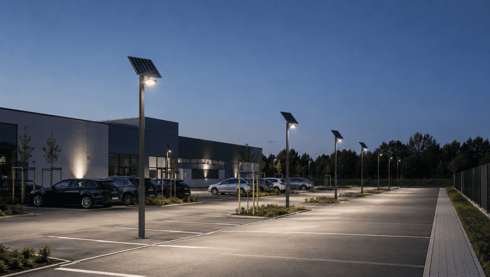 Jak oświetlić parking tymczasowy lub sezonowy bez gotowej instalacji?